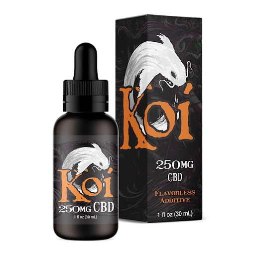 koi 250mg cbd vape tincture flavorless