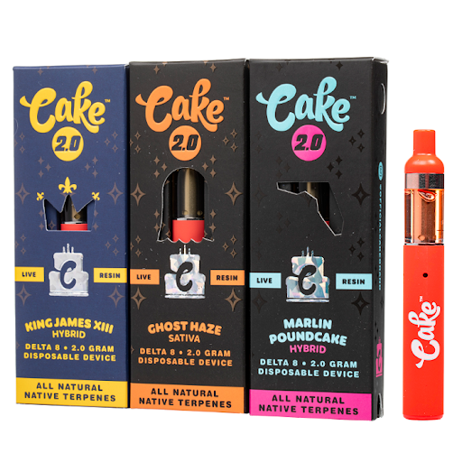 Cake Delta 8 Live Resin Disposable 2G 2.0