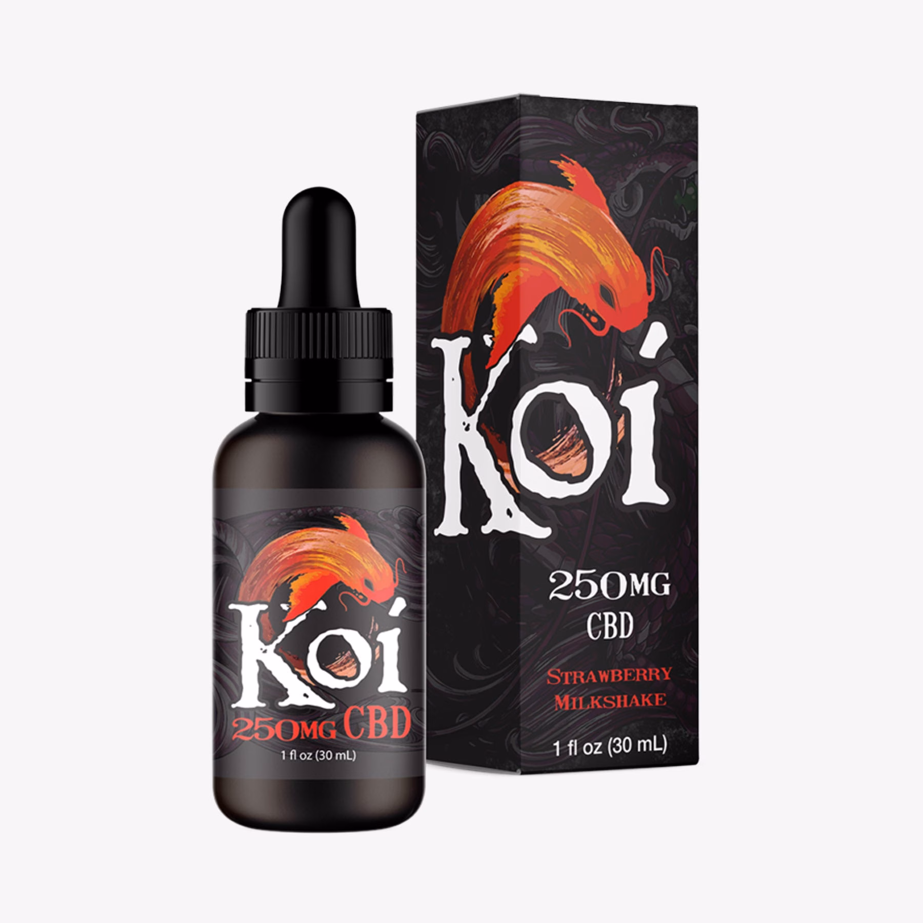 Koi-CBD-Vape-Tincture-Strawberry-Milkshake-250mg