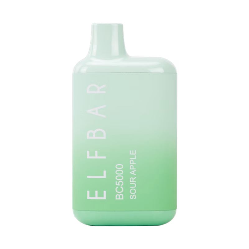 Elf Bar BC5000 Sour Apple disposable vape