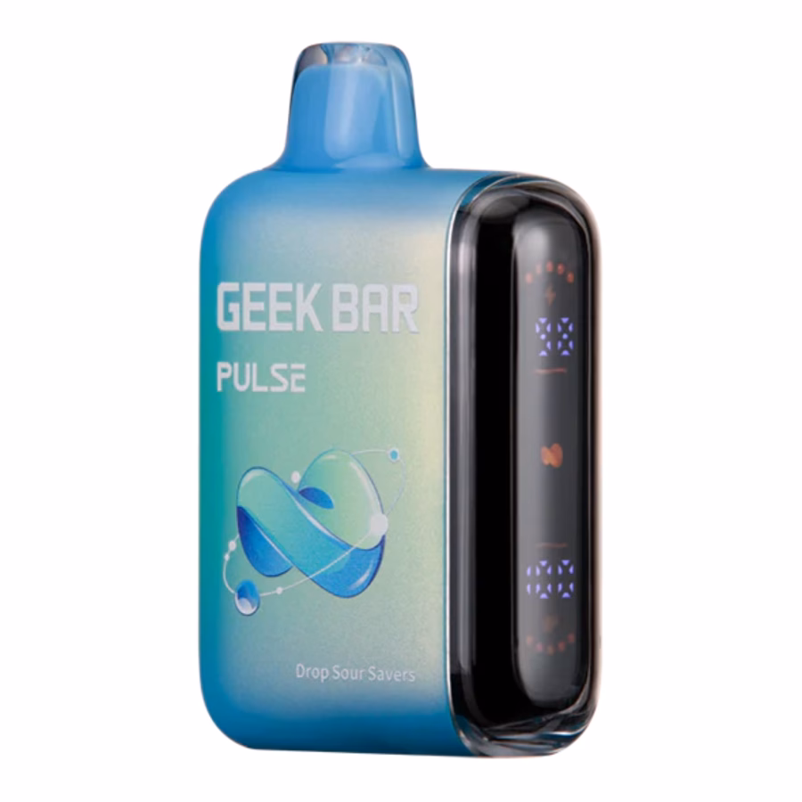 Geek Bar Pulse 15K Drop Sour Savers disposable vape