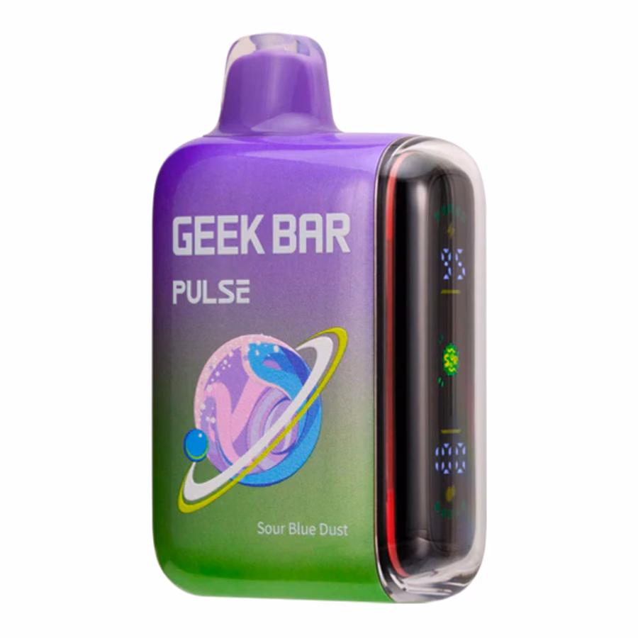 Geek Bar Pulse 15K Sour Blue Dust disposable vape