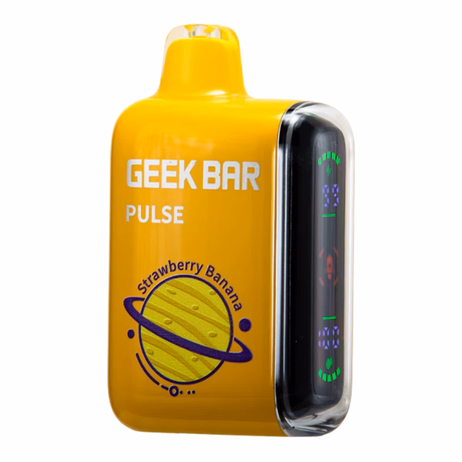 Geek Bar Pulse 15K Strawberry Banana disposable vape