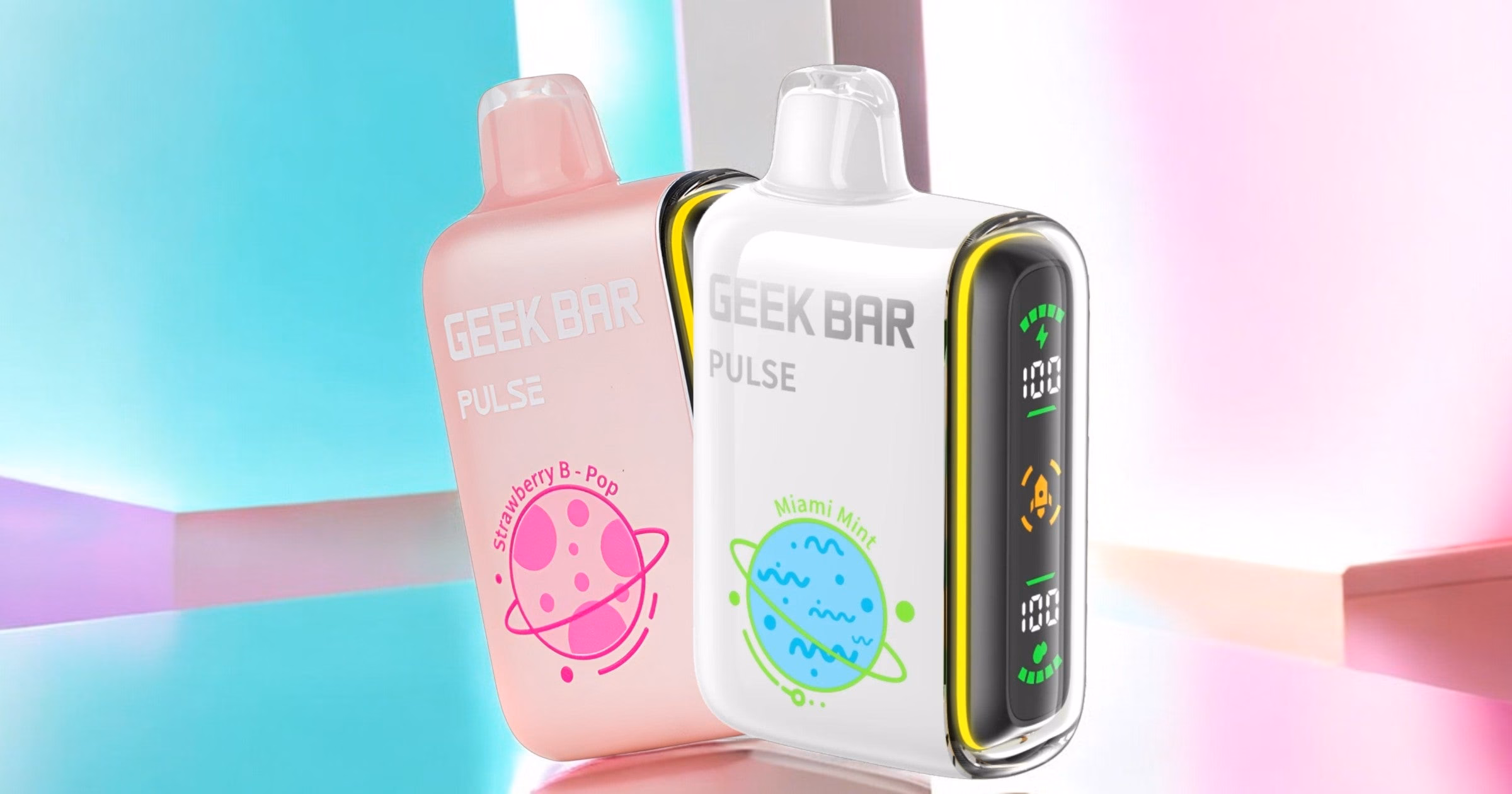 Geek Bar Pulse 15K Zero Nicotine disposable vape flavors